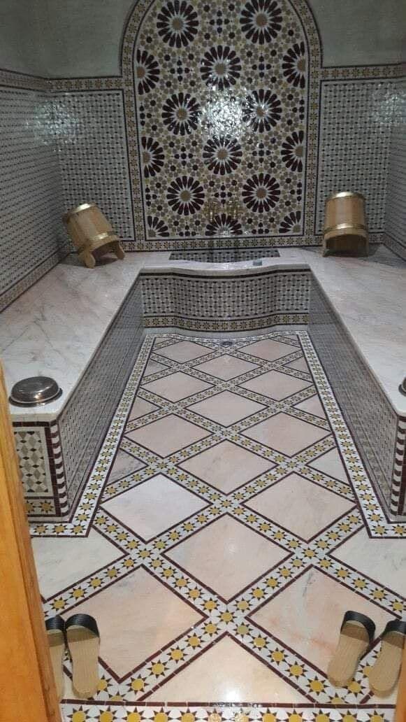 Traditional Moroccan hammam 