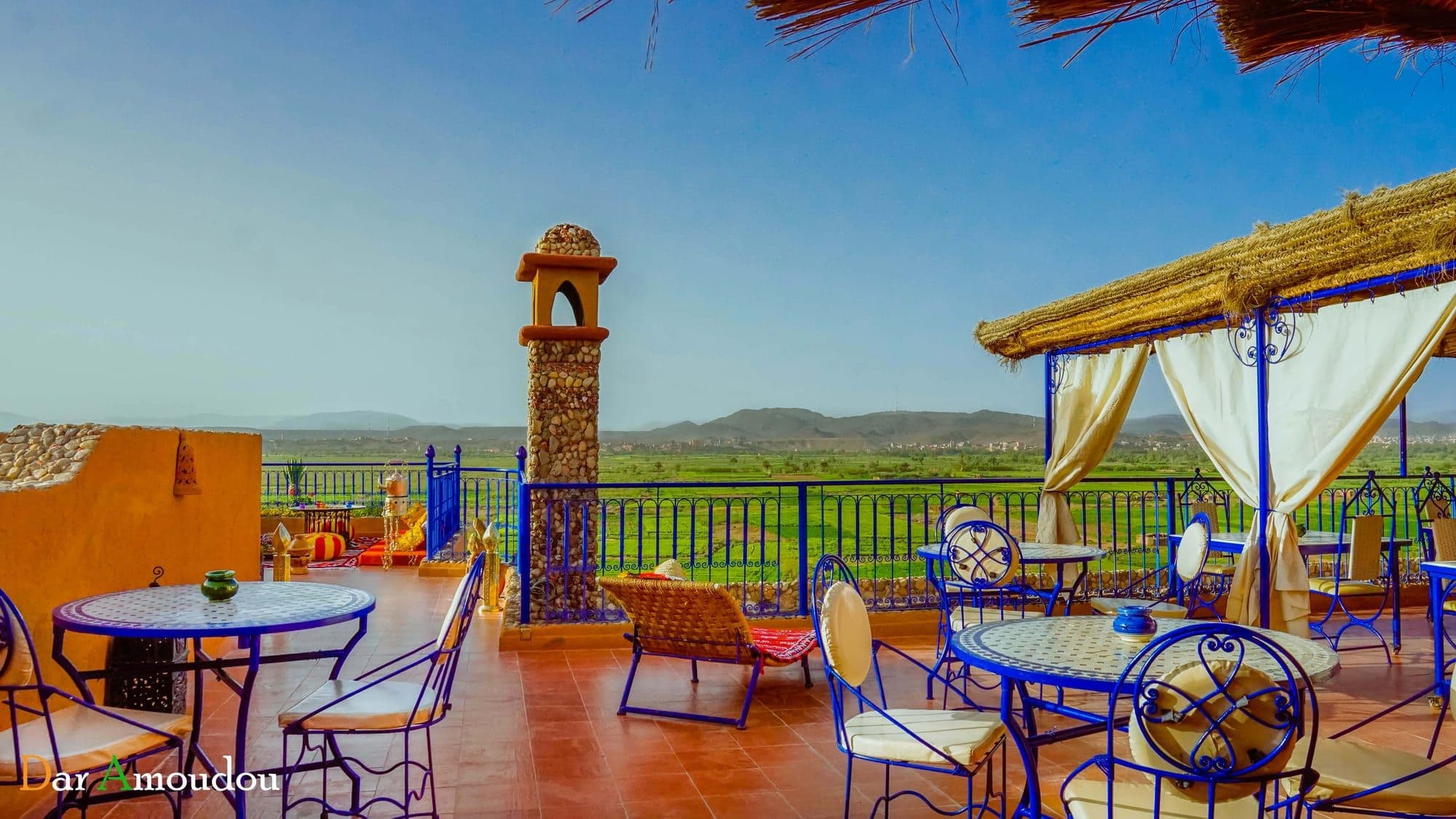  View from the main terrace of Dar Amoudou